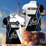 Premium US Veterans Polo Shirt BPHN110311, Gifts For US Veterans, Gifts For Dad, For Husband, Best Gifts On Father's Day, Armed Forces Day, Independence Day, Veterans Day. - Image 16