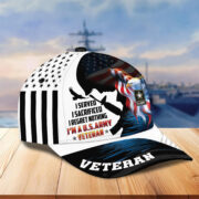 Premium US Veterans Cap BPVC140301, Gifts For US Veterans, Best Gifts On Father's Day, Armed Forces Day, Independence Day, Veterans Day. - Image 3