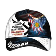 Premium US Veterans Cap BPVC140301, Gifts For US Veterans, Best Gifts On Father's Day, Armed Forces Day, Independence Day, Veterans Day. - Image 29