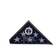 Premium Personalized Flag Case BPVC250202, Black Flag Box for American Veteran Flag 9.5 X 5 Feet, Flag Display Case for Burial, Flag Wall Mounted, Flag to Display Folded - Image 17