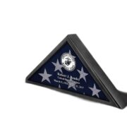 Premium Personalized Flag Case BPVC250202, Black Flag Box for American Veteran Flag 9.5 X 5 Feet, Flag Display Case for Burial, Flag Wall Mounted, Flag to Display Folded - Image 16