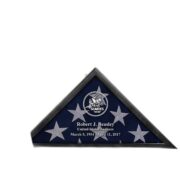 Premium Personalized Flag Case BPVC250202, Black Flag Box for American Veteran Flag 9.5 X 5 Feet, Flag Display Case for Burial, Flag Wall Mounted, Flag to Display Folded - Image 11