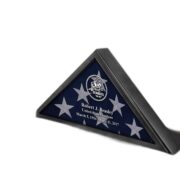 Premium Personalized Flag Case BPVC250202, Black Flag Box for American Veteran Flag 9.5 X 5 Feet, Flag Display Case for Burial, Flag Wall Mounted, Flag to Display Folded - Image 13