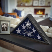 Premium Personalized Flag Case BPVC250202, Black Flag Box for American Veteran Flag 9.5 X 5 Feet, Flag Display Case for Burial, Flag Wall Mounted, Flag to Display Folded - Image 13