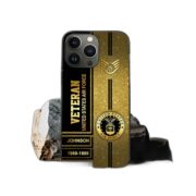 Premium USAF Phone Case VPVC504504, Custom Name, Rank, Year, Gifts For Air Force Veteran, Best Gifts On Father's Day, Armed Forces Day, Independence Day, Veterans Day.