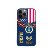 USAF Custom Phone Case VPVC505404, Gifts For Air Force Veteran, Best Gifts On Father's Day, Armed Forces Day, Independence Day, Veterans Day.