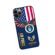 USAF Custom Phone Case VPVC505404, Gifts For Air Force Veteran, Best Gifts On Father's Day, Armed Forces Day, Independence Day, Veterans Day. - Image 2