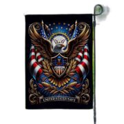 US Navy Flag VPVC110402, Custom Name, Rank, Year, Gift For Navy Veteran, American Flag, Patriotic Flag, Garden Flag, House Flag, Best Gifts On Father's Day, Independence Day, Veterans Day. - Image 3