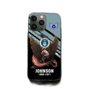 USAF Custom Phone Case VPVC507004, Gifts For Air Force Veteran, Best Gifts On Father's Day, Armed Forces Day, Independence Day, Veterans Day. - Image 2