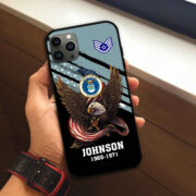 USAF Custom Phone Case VPVC507004, Gifts For Air Force Veteran, Best Gifts On Father's Day, Armed Forces Day, Independence Day, Veterans Day. - Image 3