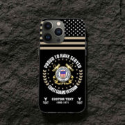 Premium Custom USCG Phone Case VPVC507405, Gifts For Coast Guard Veteran, Best Gifts On Father's Day, Armed Forces Day, Independence Day, Veterans Day. - Image 2