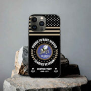 Premium Custom US Seabees Phone Case VPVC507409, Gifts For Seabees Veteran, Best Gifts On Father's Day, Armed Forces Day, Independence Day, Veterans Day.