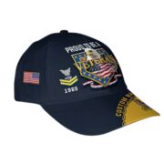 Premium US Navy Cap VPVC014707, Custom Name, Rank, Year, Gifts For Navy Veteran, Best Gifts On Father's Day, Armed Forces Day, Independence Day, Veterans Day. - Image 3