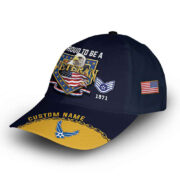 Premium USAF Cap VPVC014709, Custom Name, Rank, Year, Gifts For Air Force Veteran, Best Gifts On Father's Day, Armed Forces Day, Independence Day, Veterans Day. - Image 2