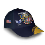 Premium USAF Cap VPVC014709, Custom Name, Rank, Year, Gifts For Air Force Veteran, Best Gifts On Father's Day, Armed Forces Day, Independence Day, Veterans Day. - Image 3