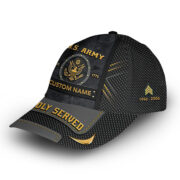 Premium US Army Cap VPVC012401, Custom Name, Rank, Year, Gifts For Army Veteran, Best Gifts On Father's Day, Armed Forces Day, Independence Day, Veterans Day. - Image 3
