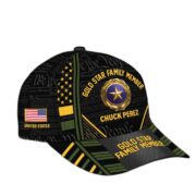 Premium Custom Gold Star Family Member Cap BPVC040410 - Image 2
