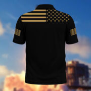 Unique Custom Name, Rank, Year US Army Polo Shirt VPVC215501, Gifts For Army Veteran, Best Gifts On Father's Day, Independence Day, Veterans Day. - Image 2