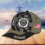 Premium US Veterans Cap BPVC100401, Gifts For US Veterans, Best Gifts On Armed Forces Day, Father's Day, Independence Day, Veterans Day. - Image 4