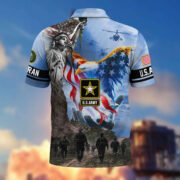 Premium US Veterans Polo Shirt BPHN100411, Gifts For US Veterans, Gifts On Memorial Day, Father's Day, Armed Forces Day, Veterans Day. - Image 3