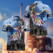 Premium US Veterans Polo Shirt BPHN100411, Gifts For US Veterans, Gifts On Memorial Day, Father's Day, Armed Forces Day, Veterans Day. - Image 16