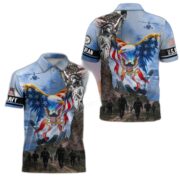 Premium US Veterans Polo Shirt BPHN100411, Gifts For US Veterans, Gifts On Memorial Day, Father's Day, Armed Forces Day, Veterans Day. - Image 10