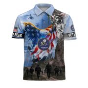 Premium US Veterans Polo Shirt BPHN100411, Gifts For US Veterans, Gifts On Memorial Day, Father's Day, Armed Forces Day, Veterans Day. - Image 11