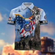 Premium US Veterans Polo Shirt BPHN100411, Gifts For US Veterans, Gifts On Memorial Day, Father's Day, Armed Forces Day, Veterans Day. - Image 11