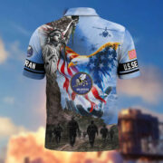Premium US Veterans Polo Shirt BPHN100411, Gifts For US Veterans, Gifts On Memorial Day, Father's Day, Armed Forces Day, Veterans Day. - Image 12