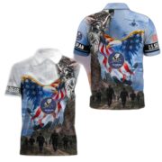 Premium US Veterans Polo Shirt BPHN100411, Gifts For US Veterans, Gifts On Memorial Day, Father's Day, Armed Forces Day, Veterans Day. - Image 13