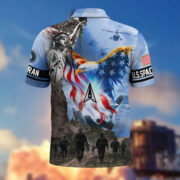 Premium US Veterans Polo Shirt BPHN100411, Gifts For US Veterans, Gifts On Memorial Day, Father's Day, Armed Forces Day, Veterans Day. - Image 24