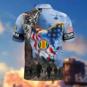 Premium US Veterans Polo Shirt BPHN100411, Gifts For US Veterans, Gifts On Memorial Day, Father's Day, Armed Forces Day, Veterans Day. - Image 30