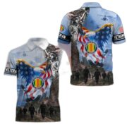 Premium US Veterans Polo Shirt BPHN100411, Gifts For US Veterans, Gifts On Memorial Day, Father's Day, Armed Forces Day, Veterans Day. - Image 31