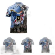 Premium US Veterans Polo Shirt BPHN100411, Gifts For US Veterans, Gifts On Memorial Day, Father's Day, Armed Forces Day, Veterans Day.