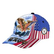 Premium US Veterans Baseball Hats BPVC170402, Gifts For US Veterans On Father's Day, Armed Forces Day, Independence Day, Veterans Day. - Image 10