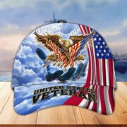 Premium US Veterans Baseball Hats BPVC170402, Gifts For US Veterans On Father's Day, Armed Forces Day, Independence Day, Veterans Day. - Image 26