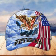 Premium US Veterans Baseball Hats BPVC170402, Gifts For US Veterans On Father's Day, Armed Forces Day, Independence Day, Veterans Day. - Image 29