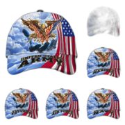 Premium US Veterans Baseball Hats BPVC170402, Gifts For US Veterans On Father's Day, Armed Forces Day, Independence Day, Veterans Day.