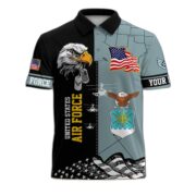 Premium Custom US Military Polo Shirt BPVC170411, Gifts For US Veterans, For Active Duty, For US Soldier - Image 23