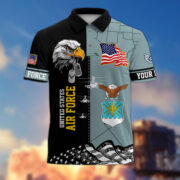 Premium Custom US Military Polo Shirt BPVC170411, Gifts For US Veterans, For Active Duty, For US Soldier - Image 23