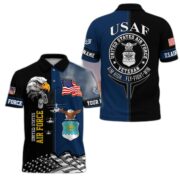 Premium Custom US Military Polo Shirt BPVC170411, Gifts For US Veterans, For Active Duty, For US Soldier - Image 28