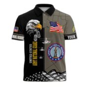 Premium Custom US Military Polo Shirt BPVC170411, Gifts For US Veterans, For Active Duty, For US Soldier - Image 8
