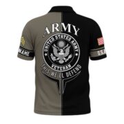 Premium Custom US Military Polo Shirt BPVC170411, Gifts For US Veterans, For Active Duty, For US Soldier - Image 6