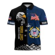 Premium Custom US Military Polo Shirt BPVC170411, Gifts For US Veterans, For Active Duty, For US Soldier - Image 29