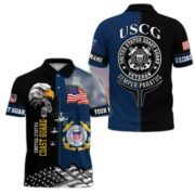 Premium Custom US Military Polo Shirt BPVC170411, Gifts For US Veterans, For Active Duty, For US Soldier - Image 31