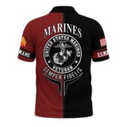 Premium Custom US Military Polo Shirt BPVC170411, Gifts For US Veterans, For Active Duty, For US Soldier - Image 18