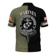 Premium Custom US Military Polo Shirt BPVC170411, Gifts For US Veterans, For Active Duty, For US Soldier - Image 21