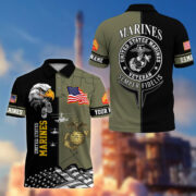 Premium Custom US Military Polo Shirt BPVC170411, Gifts For US Veterans, For Active Duty, For US Soldier - Image 22