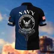 Premium Custom US Military Polo Shirt BPVC170411, Gifts For US Veterans, For Active Duty, For US Soldier - Image 12