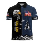 Premium Custom US Military Polo Shirt BPVC170411, Gifts For US Veterans, For Active Duty, For US Soldier - Image 32